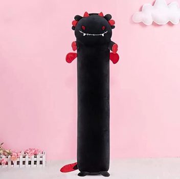 Plush Axolotl body pillow