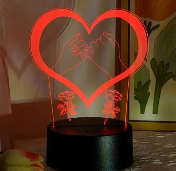Heart LED Night light